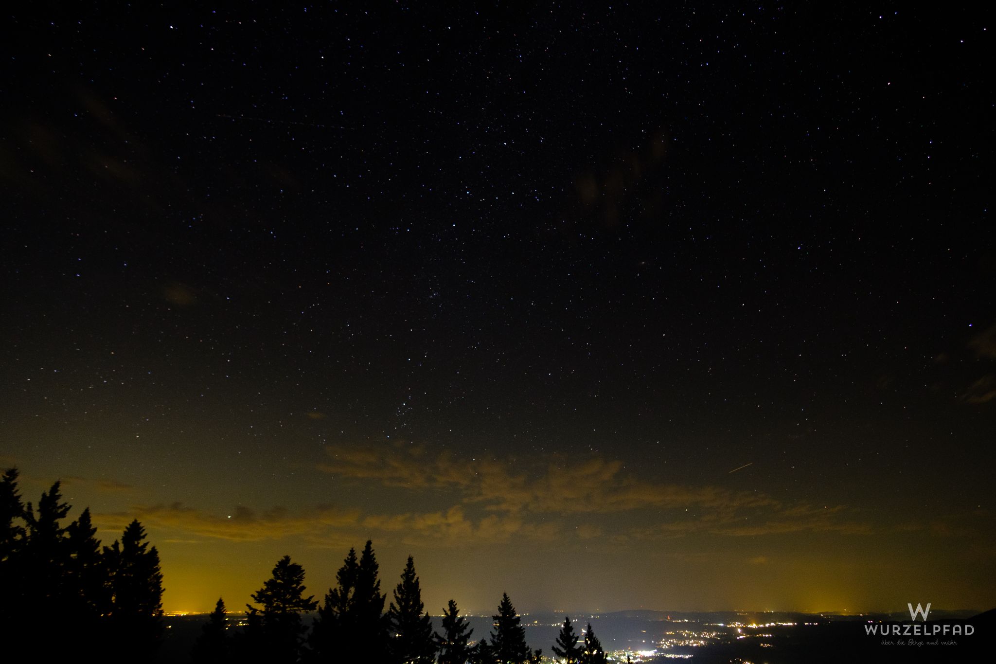 Nachthimmel vom Heiglkopf